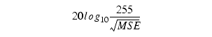 signal-to-noise formula